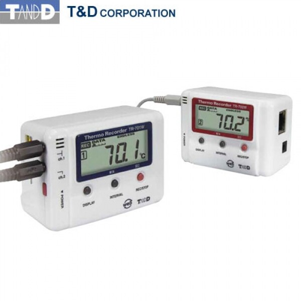 (주)우리종합계측기,온도 / 습도 데이터 로거 TR-702NW